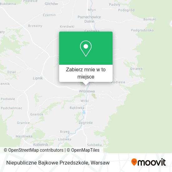 Mapa Niepubliczne Bajkowe Przedszkole