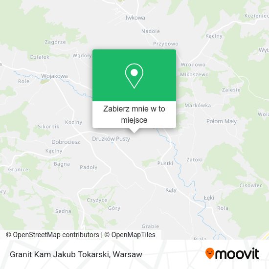 Mapa Granit Kam Jakub Tokarski