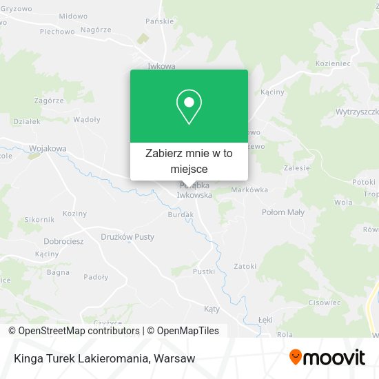 Mapa Kinga Turek Lakieromania