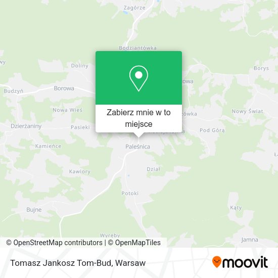 Mapa Tomasz Jankosz Tom-Bud