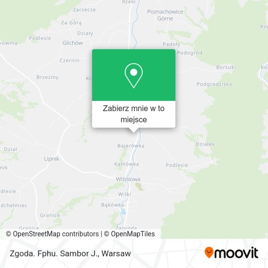 Mapa Zgoda. Fphu. Sambor J.