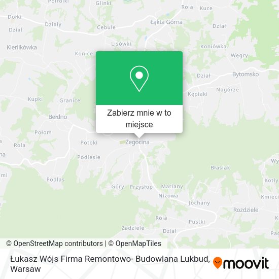 Mapa Łukasz Wójs Firma Remontowo- Budowlana Lukbud