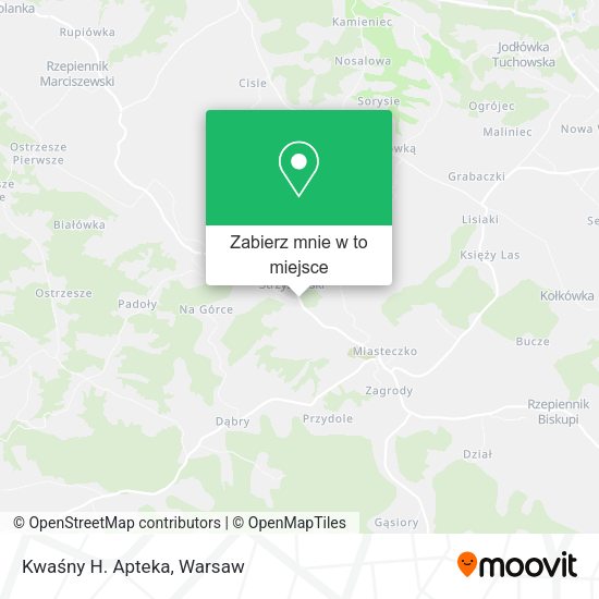 Mapa Kwaśny H. Apteka