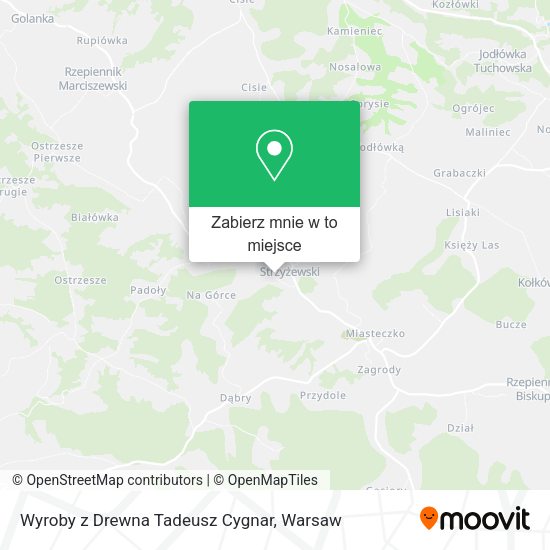 Mapa Wyroby z Drewna Tadeusz Cygnar