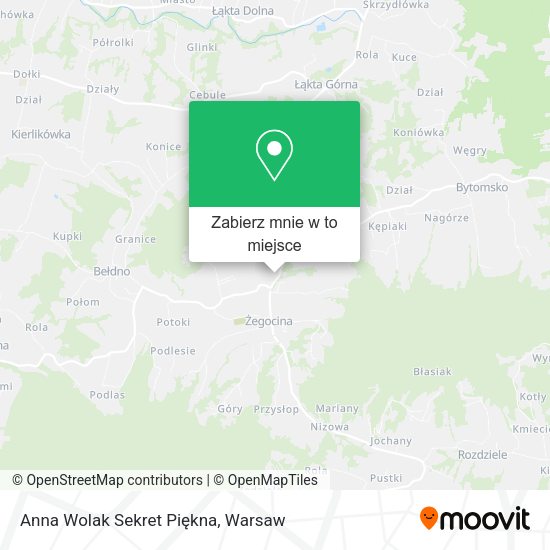 Mapa Anna Wolak Sekret Piękna