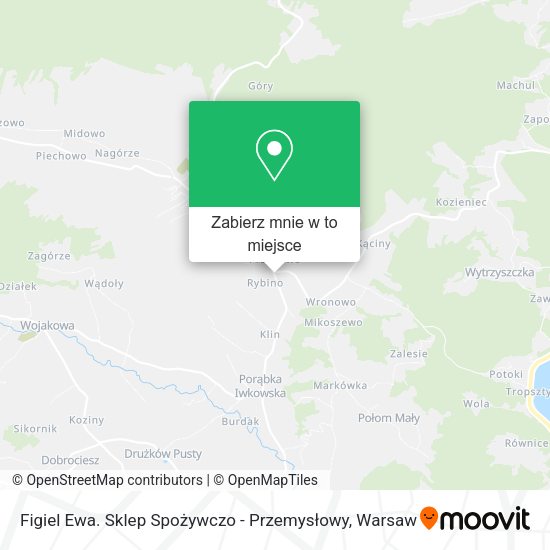 Mapa Figiel Ewa. Sklep Spożywczo - Przemysłowy