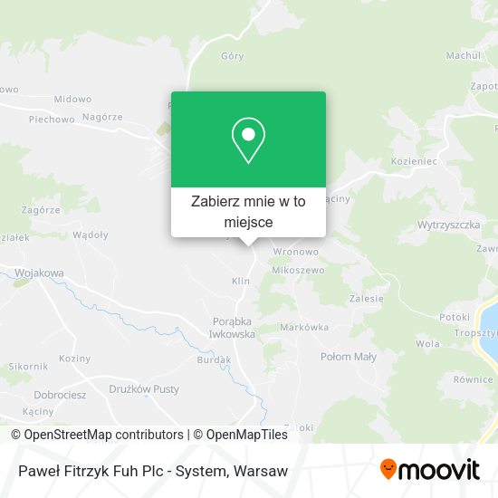 Mapa Paweł Fitrzyk Fuh Plc - System