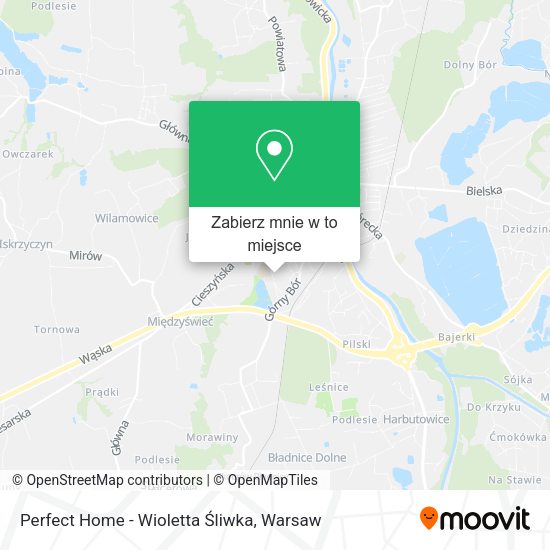 Mapa Perfect Home - Wioletta Śliwka