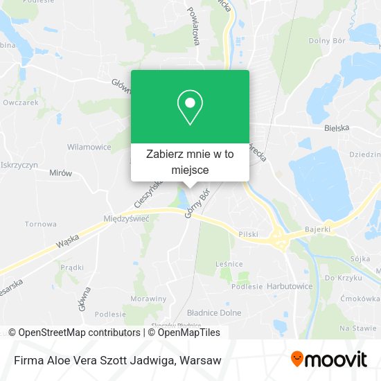 Mapa Firma Aloe Vera Szott Jadwiga