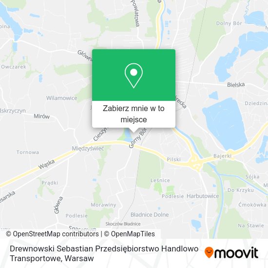 Mapa Drewnowski Sebastian Przedsiębiorstwo Handlowo Transportowe