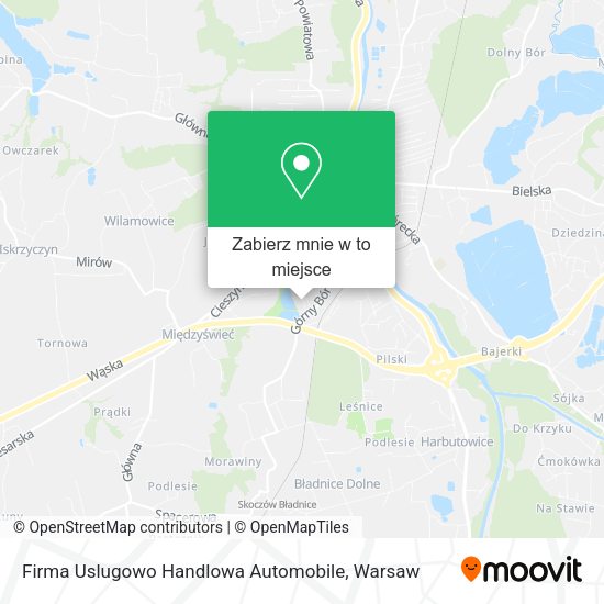 Mapa Firma Uslugowo Handlowa Automobile