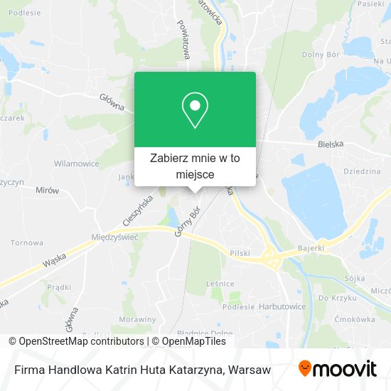 Mapa Firma Handlowa Katrin Huta Katarzyna