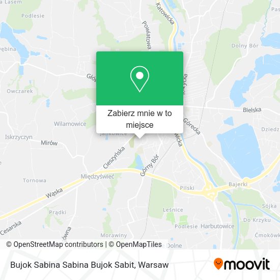 Mapa Bujok Sabina Sabina Bujok Sabit