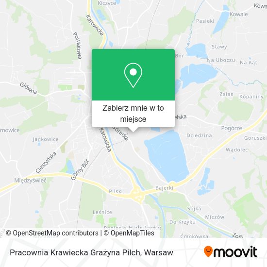 Mapa Pracownia Krawiecka Grażyna Pilch