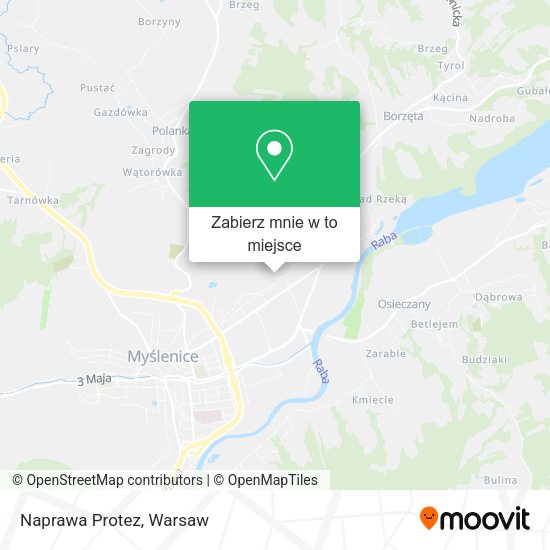 Mapa Naprawa Protez