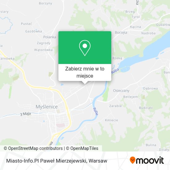 Mapa Miasto-Info.Pl Paweł Mierzejewski