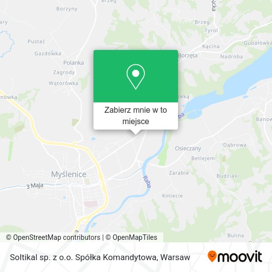 Mapa Soltikal sp. z o.o. Spółka Komandytowa