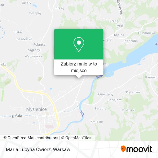 Mapa Maria Lucyna Ćwierz