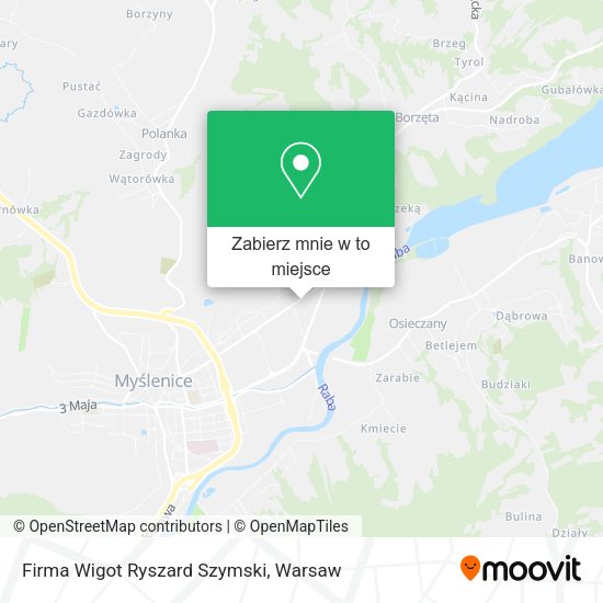 Mapa Firma Wigot Ryszard Szymski