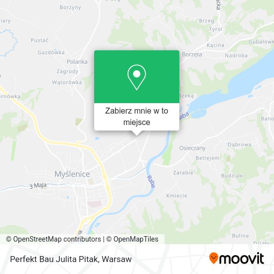 Mapa Perfekt Bau Julita Pitak