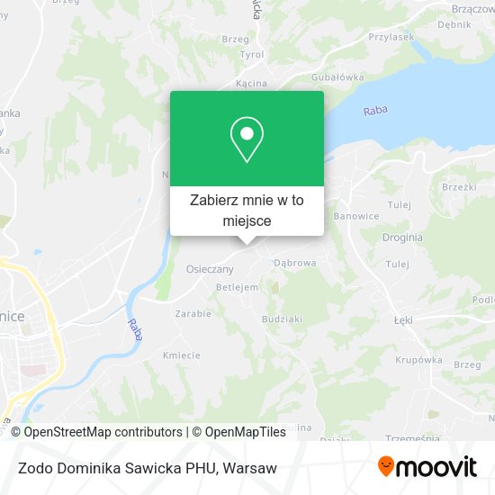 Mapa Zodo Dominika Sawicka PHU