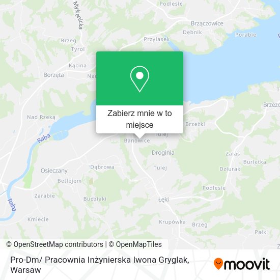 Mapa Pro-Dm/ Pracownia Inżynierska Iwona Gryglak