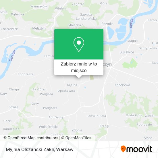 Mapa Myjnia Olszanski Zakli