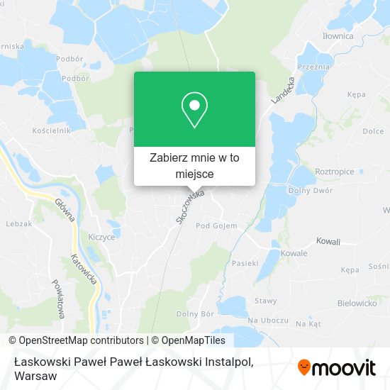 Mapa Łaskowski Paweł Paweł Łaskowski Instalpol