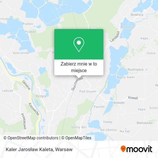 Mapa Kaler Jarosław Kaleta