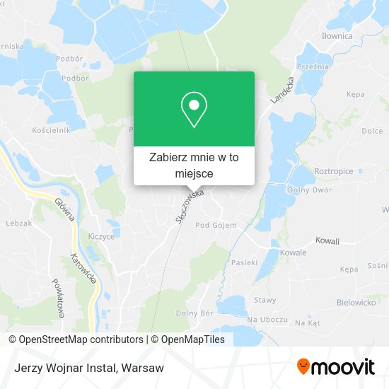 Mapa Jerzy Wojnar Instal