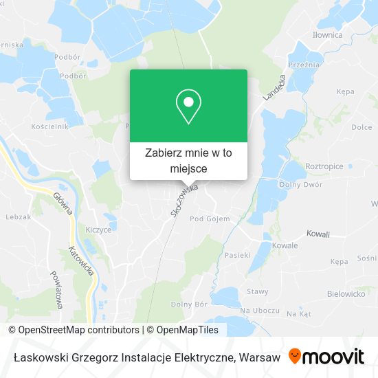 Mapa Łaskowski Grzegorz Instalacje Elektryczne