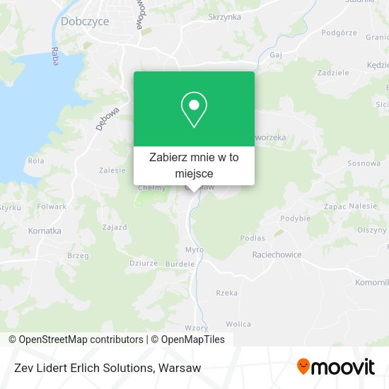 Mapa Zev Lidert Erlich Solutions