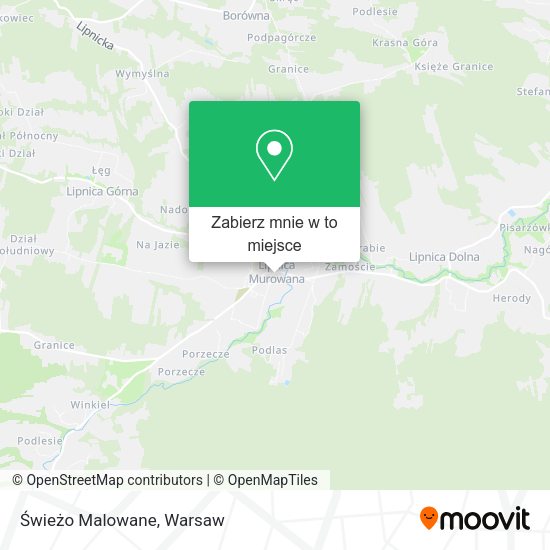 Mapa Świeżo Malowane