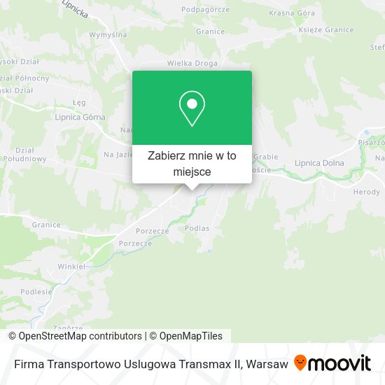 Mapa Firma Transportowo Uslugowa Transmax II