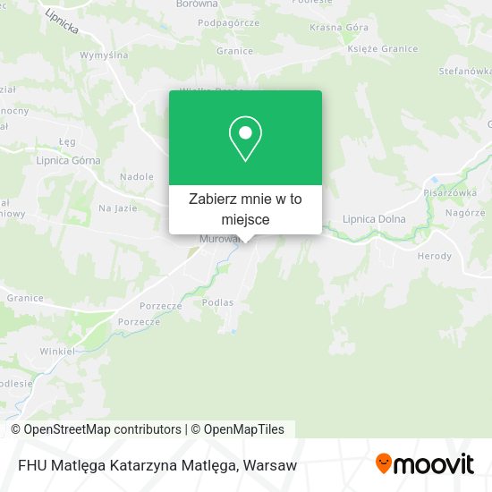 Mapa FHU Matlęga Katarzyna Matlęga