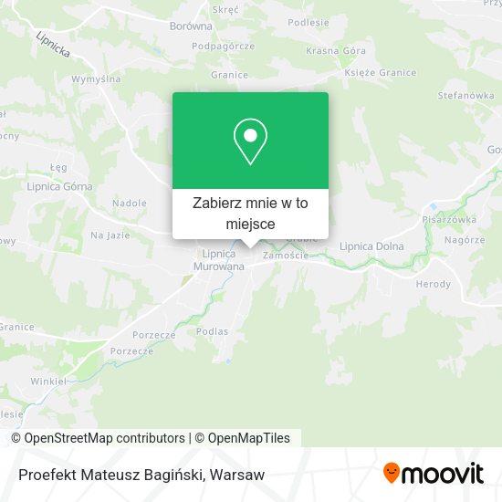 Mapa Proefekt Mateusz Bagiński