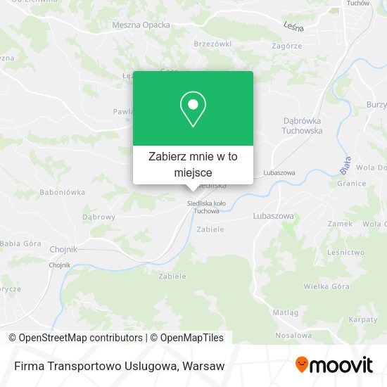 Mapa Firma Transportowo Uslugowa