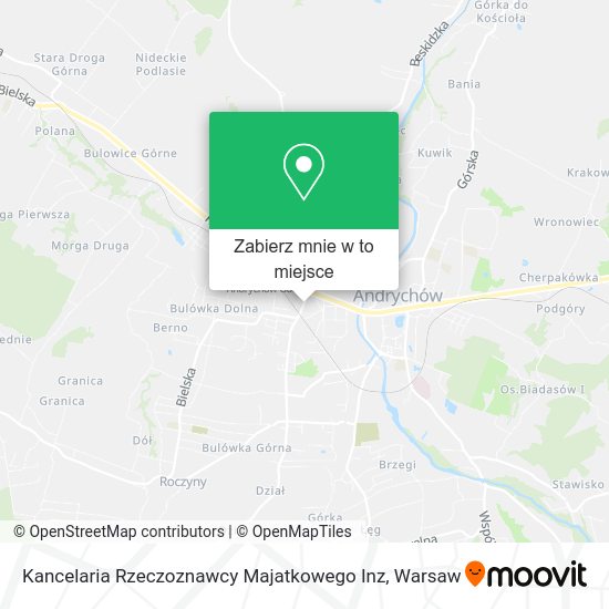 Mapa Kancelaria Rzeczoznawcy Majatkowego Inz