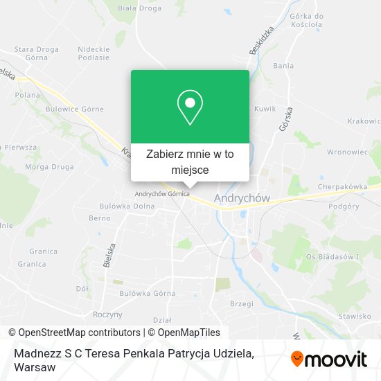 Mapa Madnezz S C Teresa Penkala Patrycja Udziela