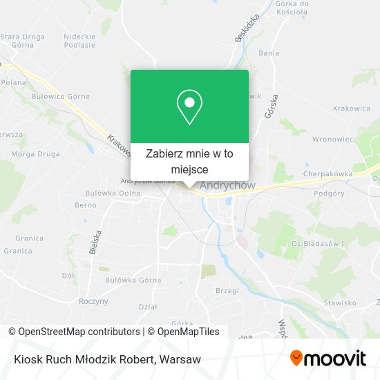 Mapa Kiosk Ruch Młodzik Robert