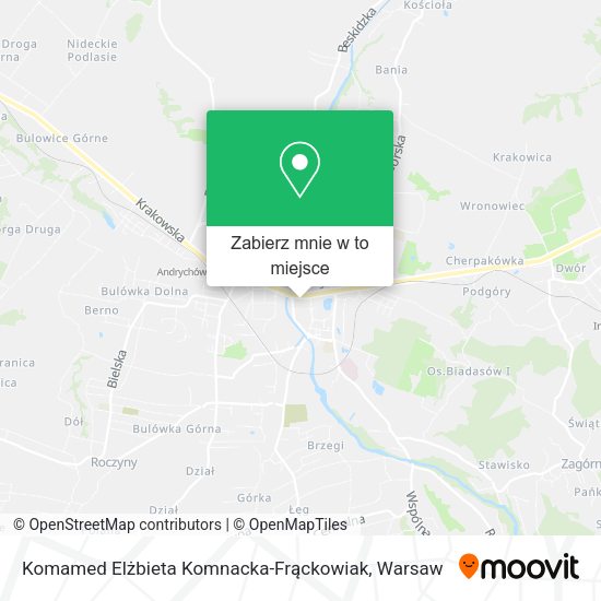 Mapa Komamed Elżbieta Komnacka-Frąckowiak