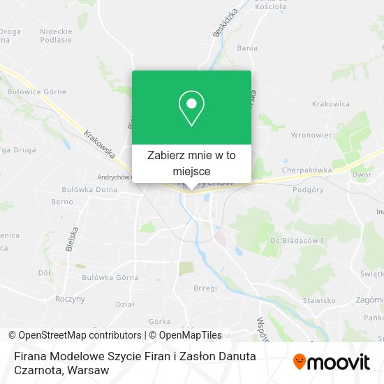 Mapa Firana Modelowe Szycie Firan i Zasłon Danuta Czarnota