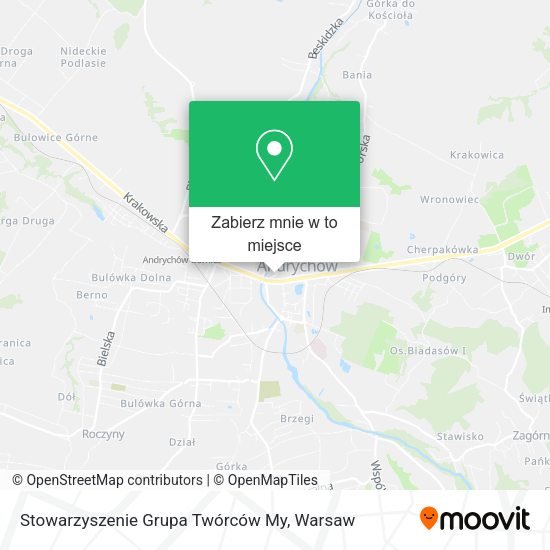 Mapa Stowarzyszenie Grupa Twórców My