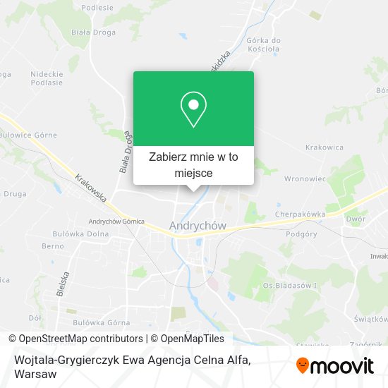 Mapa Wojtala-Grygierczyk Ewa Agencja Celna Alfa