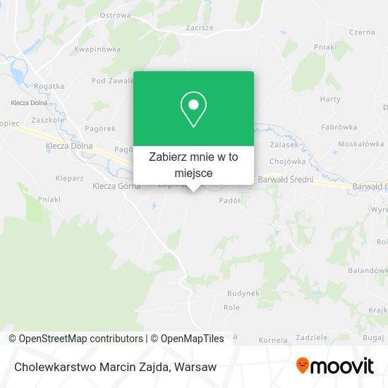 Mapa Cholewkarstwo Marcin Zajda