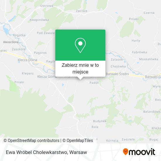 Mapa Ewa Wróbel Cholewkarstwo