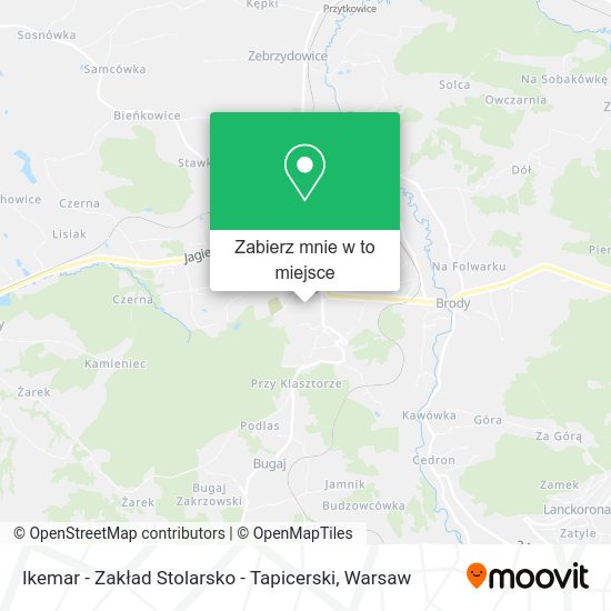 Mapa Ikemar - Zakład Stolarsko - Tapicerski