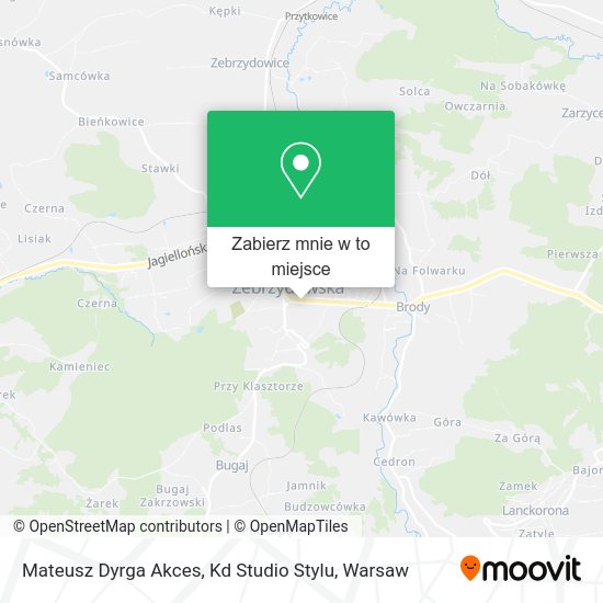 Mapa Mateusz Dyrga Akces, Kd Studio Stylu