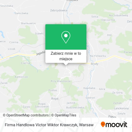 Mapa Firma Handlowa Victor Wiktor Krawczyk