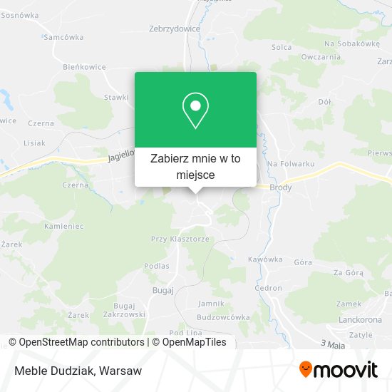 Mapa Meble Dudziak